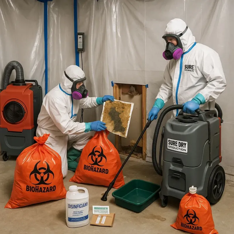 Contaminated Water Handling Protocols process in North Kingsville, OH